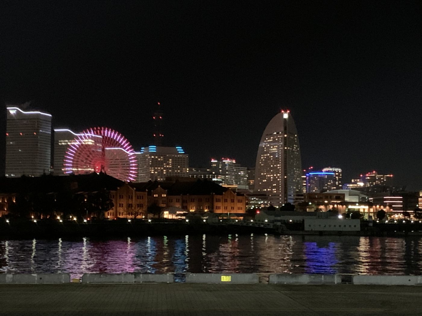 みなとみらいの夜景